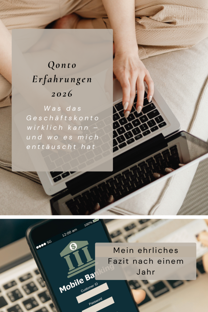 Qonto Erfahrungen 2026 – Pinterest Pin eigenboss.de