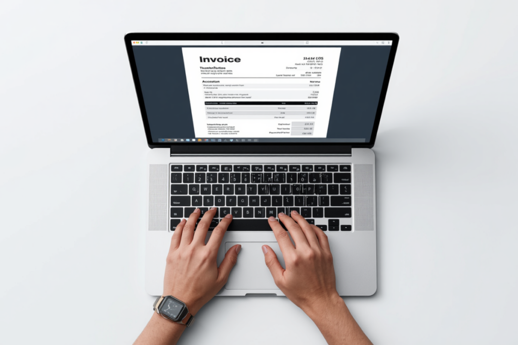 Checkliste Pflichtangaben auf Freelancer-Rechnung – alle 10 Punkte markiert