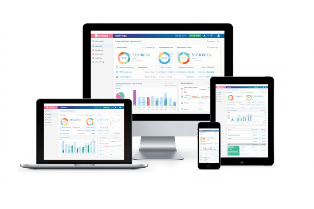 WISO Steuer für Selbstständige auf verschiedenen Geräten – Browser, App und Desktop