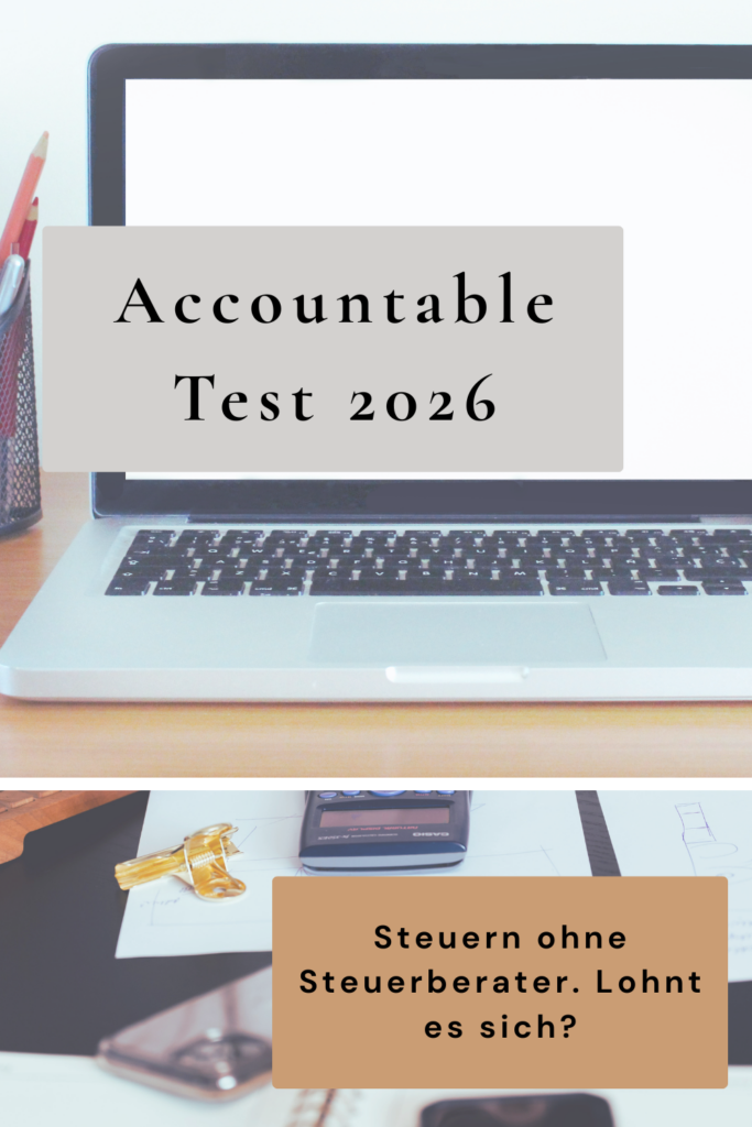 Accountable Test 2026 Pinterest Pin – Steuer-App für Freelancer