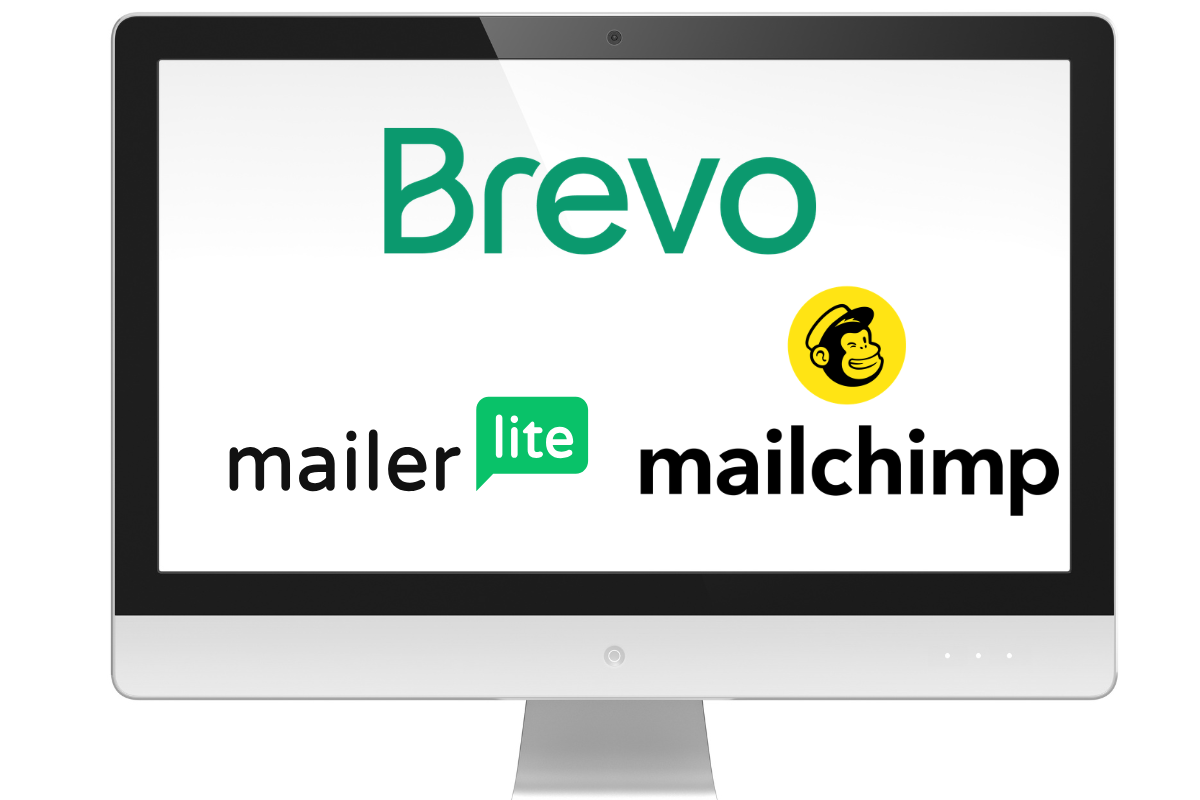 Vergleich Brevo MailerLite Mailchimp für Freelancer